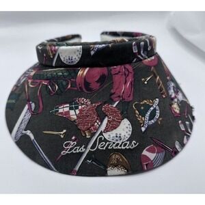 Imperial Headwear Golf Outdoor‎ Visor Vintage Sweatband USA